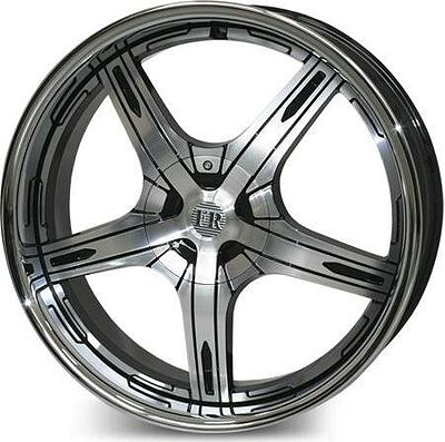 Replica FR740 9x22 6x139.7 ET 31 Dia 78.1 chrome