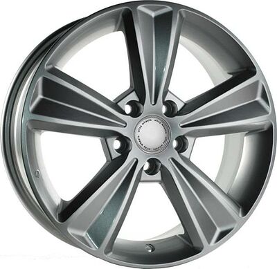 Replica CH14 7x17 5x105 ET 41 Dia 56.6 silver