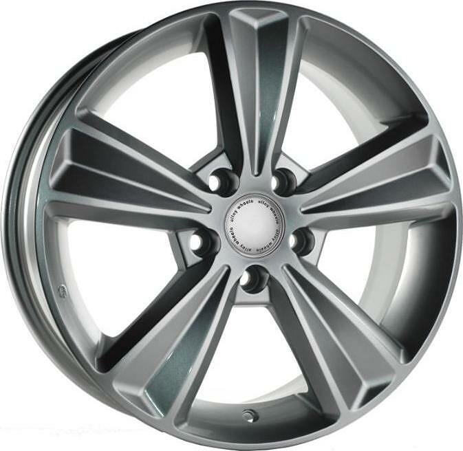 Replica CH14 7x17 5x105 ET 41 Dia 56 silver