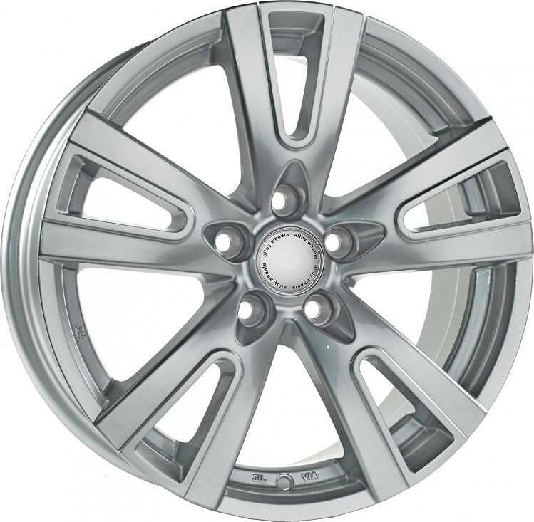 Replica CH55 7x17 5x105 ET 41 Dia 56 silver