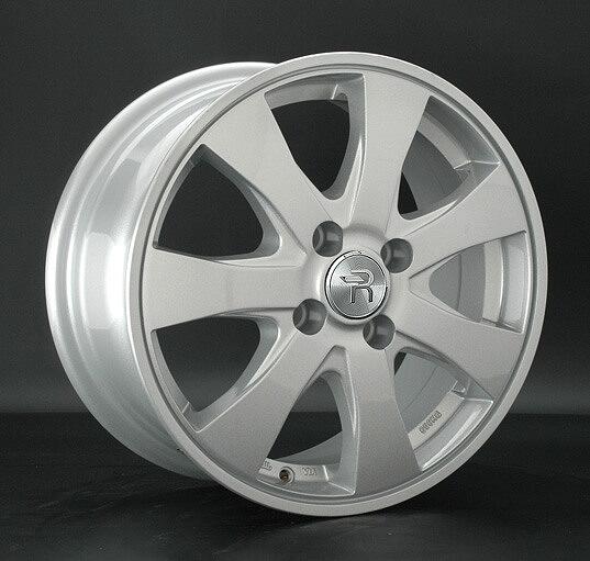 Replica GM100 5.5x14 4x100 ET 45 Dia 56.6 silver