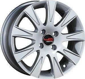 Replica GM12 5.5x14 4x100 ET 45 Dia 56.5 silver