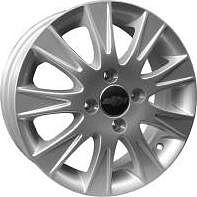 Replica GM12R 6x15 4x100 ET 45 Dia 56.6 silver