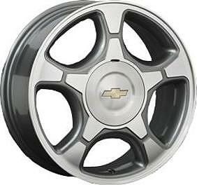 Replica GM19 7x17 6x127 ET 50 Dia 77.8 silver