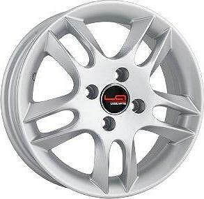 Replica GM21 5.5x14 4x100 ET 49 Dia 56.6 silver