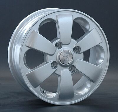 Replica GM32 5.5x14 4x100 ET 45 Dia 56.6 silver