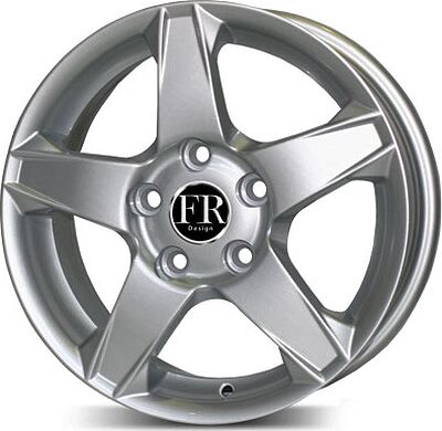Replica GM35 6x15 4x100 ET 45 Dia 56.6 silver