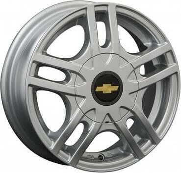 Replica GM5 4.5x13 4x114.3 ET 43 Dia 69.1 silver