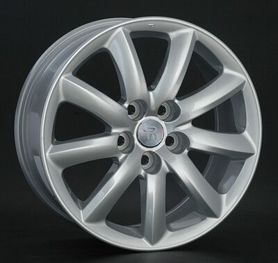 Replica GM56 7.5x18 5x120 ET 41 Dia 67.1 silver