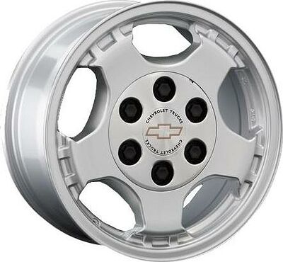 Replica GM6 7x16 6x139.7 ET 31 Dia 78.1 silver