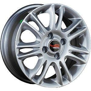 Replica GM74 5.5x14 4x100 ET 39 Dia 56.6 silver