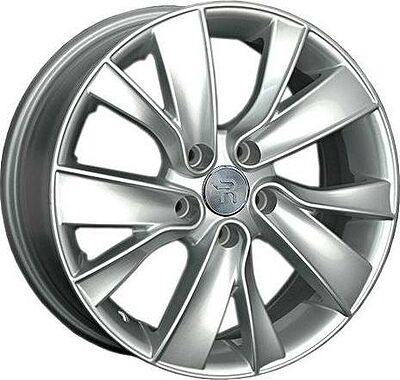Replica GM76 6.5x16 5x105 ET 39 Dia 56.6 silver