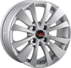 Replica CI6 6x15 4x108 ET 23 Dia 65.1 silver