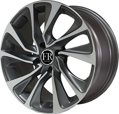 Replica FR1011 7.5x17 4x108 ET 29 Dia 65.1 GMF