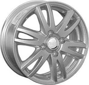 Replica DW12 5.5x14 4x100 ET 49 Dia 56.6 silver