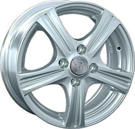 Replica DW3 5.5x14 4x100 ET 49 Dia 56.6 silver