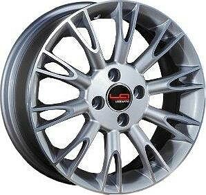 Replica FT2 6x15 4x100 ET 43 Dia 56.6 silver
