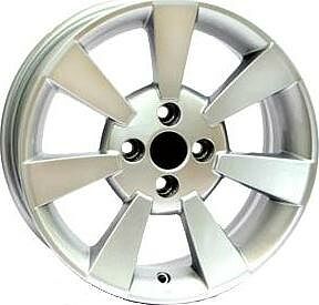 Replica W154 6x15 4x100 ET 38 Dia 56.6 silver