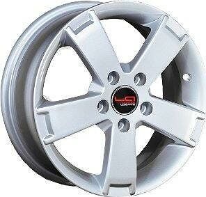Replica FD13 6x15 5x108 ET 52.5 Dia 63.3 silver