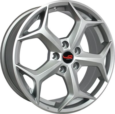 Replica FD74 7x17 5x108 ET 50 Dia 63.3 silver