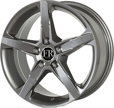 Replica FR5008 7x16 5x108 ET 50 Dia 63.4 GRA