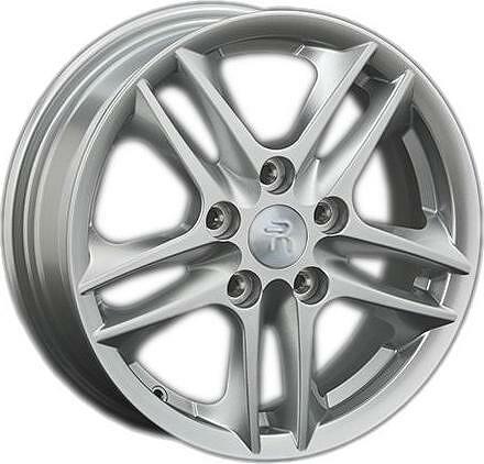 Replica HM10 5.5x15 5x114.3 ET 47 Dia 67.1 silver