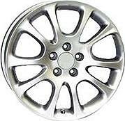 Replica HO4 7.5x17 5x114.3 ET 55 Dia 64.1 silver