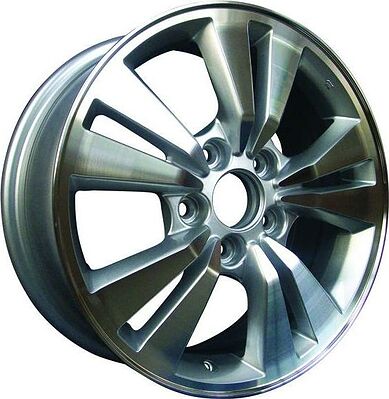 Replica HO502 6.5x16 5x114.3 ET 50 Dia 64.1 Silver