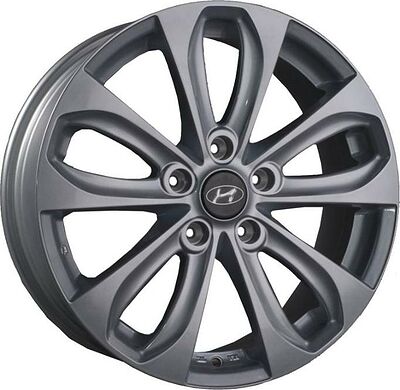 Replica HY13 6.5x17 5x114.3 ET 48 Dia 67.1 silver