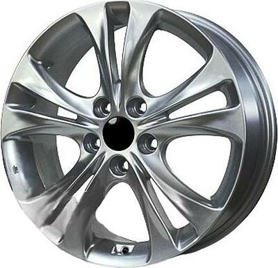 Replica HY14 6.5x17 5x114.3 ET 48 Dia 67.1 silver