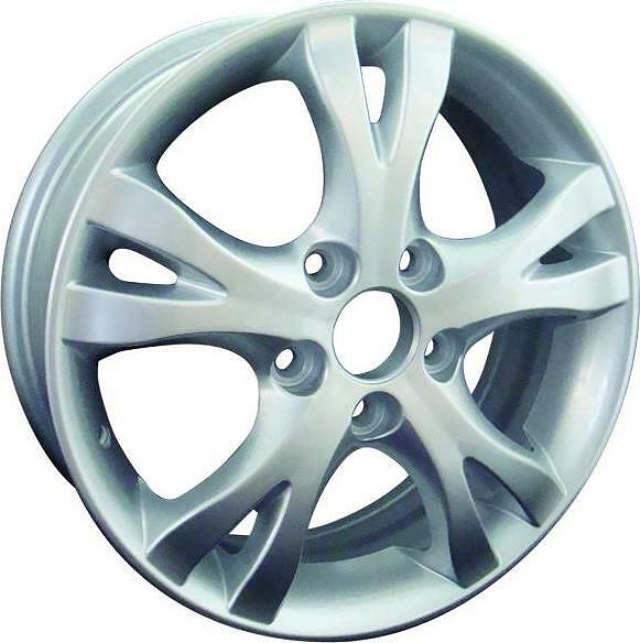 Replica HY521 6x16 5x114.3 ET 53 Dia 67.1 Silver