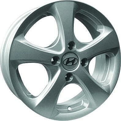 Replica HY533 5.5x14 4x100 ET 46 Dia 54.1 Silver