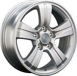 Replica HY534 6.5x16 5x114.3 ET 46 Dia 67.1 Silver