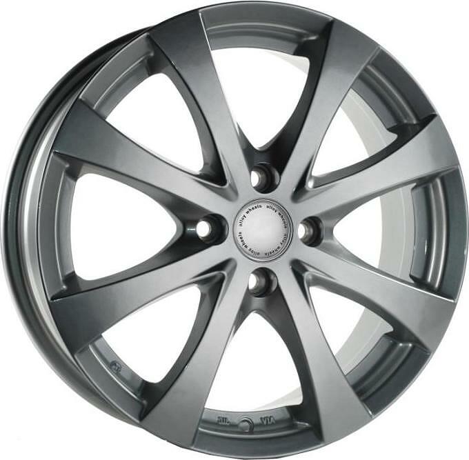 Replica HY60 6x15 4x100 ET 48 Dia 54.1 silver