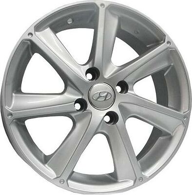 Replica HY65 6x15 4x100 ET 48 Dia 54.1 silver