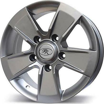 Replica FR081 7x16 5x139.7 ET 43 Dia 95.5 silver