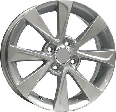 Replica FR753 5.5x15 4x100 ET 46 Dia 54.1 silver