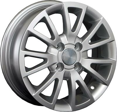 Replica KI191 5.5x14 4x100 ET 46 Dia 54.1 silver