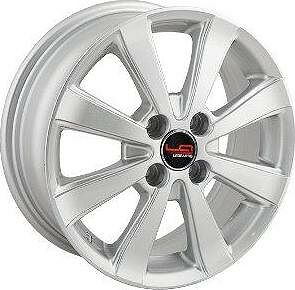 Replica Ki46 5.5x15 5x114.3 ET 41 Dia 67.1 silver
