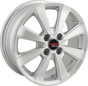 Replica Ki46 6x16 5x114.3 ET 51 Dia 67 silver