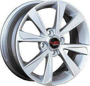 Replica KI56 6x15 4x100 ET 45 Dia 54.1 silver