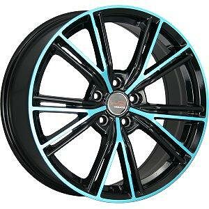 Replica Concept-LR504 8x19 5x108 ET 45 Dia 63.3 BKBL
