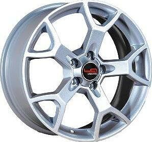 Replica LR25 7.5x17 5x108 ET 52 Dia 63.3 silver