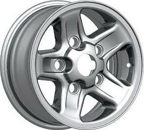 Replica LR27 7x16 5x165 ET 33 Dia 113.1 silver