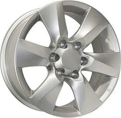 Replica LE8 7.5x18 6x139.7 ET 25 Dia 106.1 silver