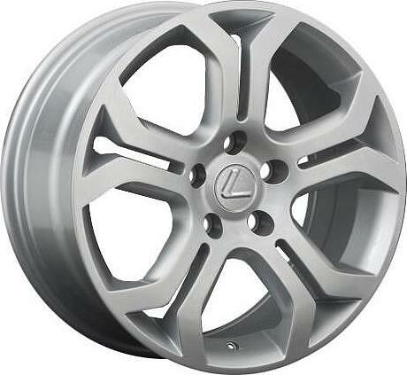 Replica LX33 8x18 5x114.3 ET 45 Dia 60.1 silver