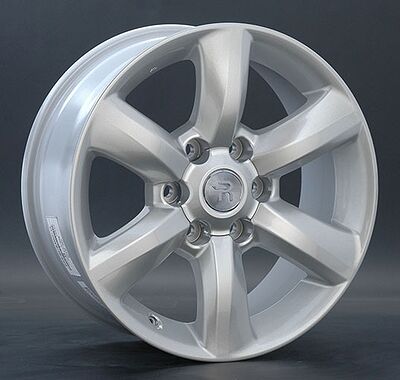 Replica LX50 7.5x18 6x139.7 ET 25 Dia 106.1 silver