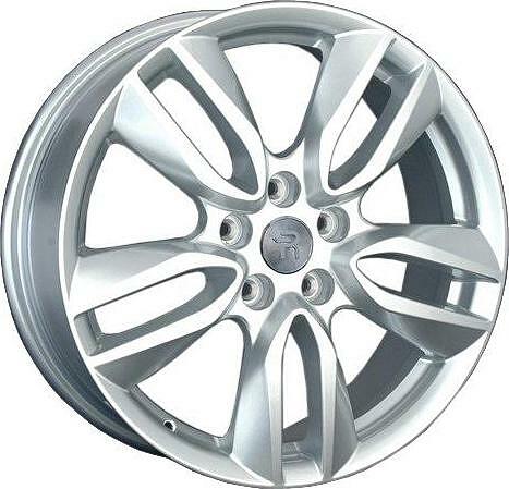 Replica LX87 7.5x19 5x114.3 ET 35 Dia 60.1 silver