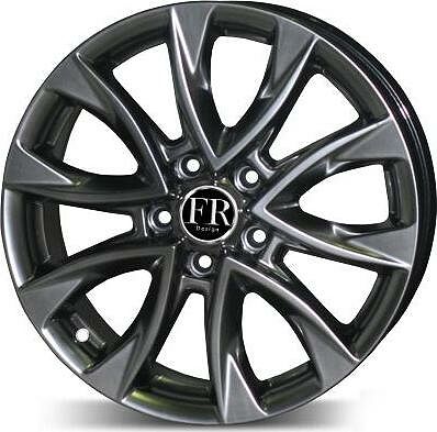 Replica FR5051 7x17 5x114.3 ET 50 Dia 67.1 Silver