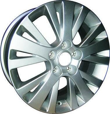 Replica MA3 7x17 5x114.3 ET 55 Dia 67.1 silver